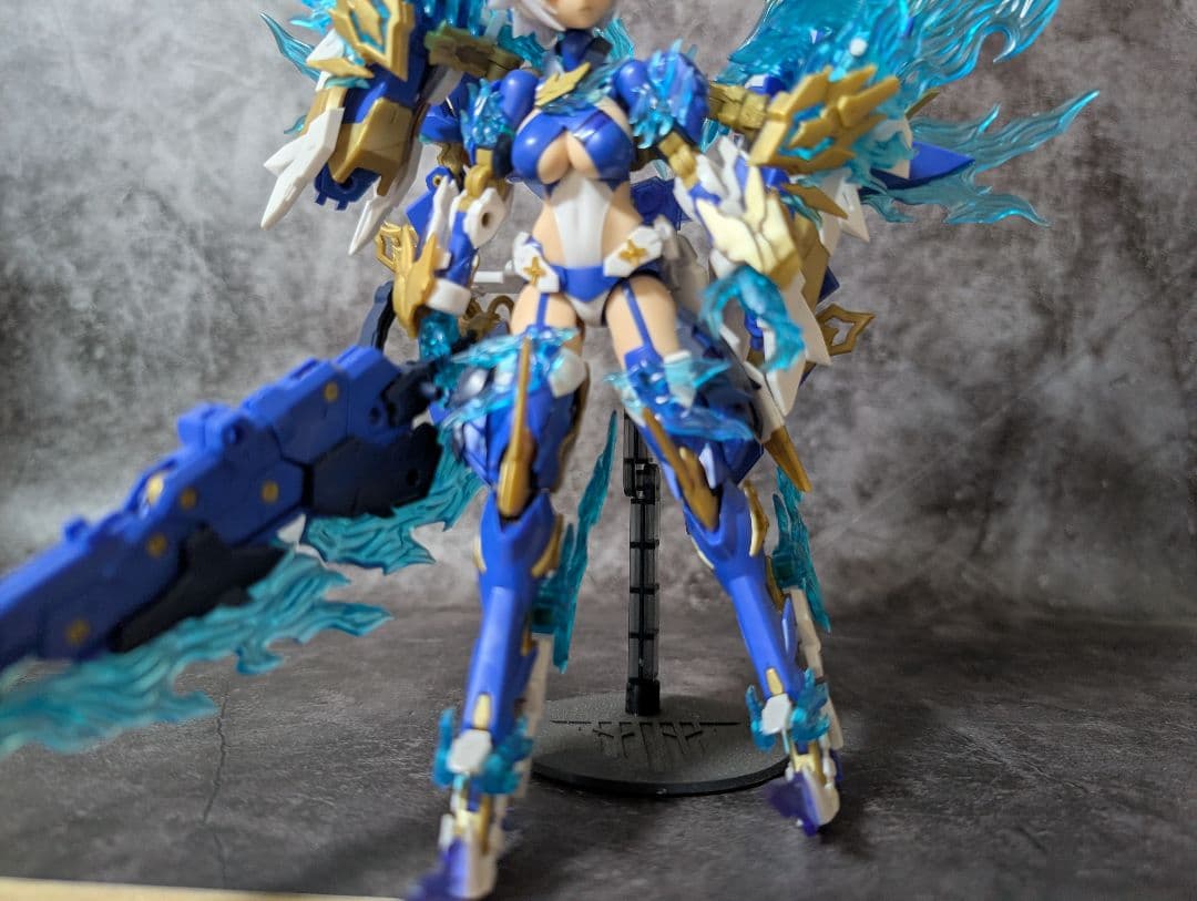 コトブキヤ　メガミデバイス 皇巫 スサノヲ 蒼炎　組立済