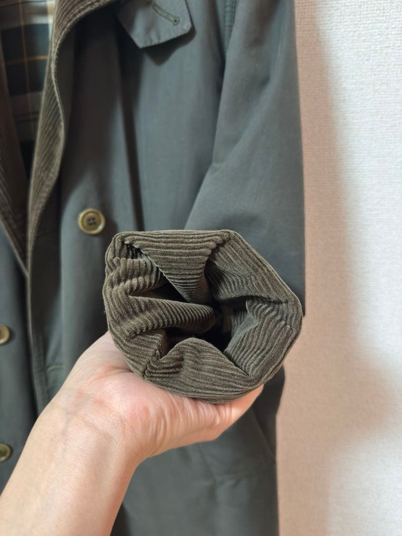 Barbour WHITLEY トレンチコート 36 3ワラント オイルド