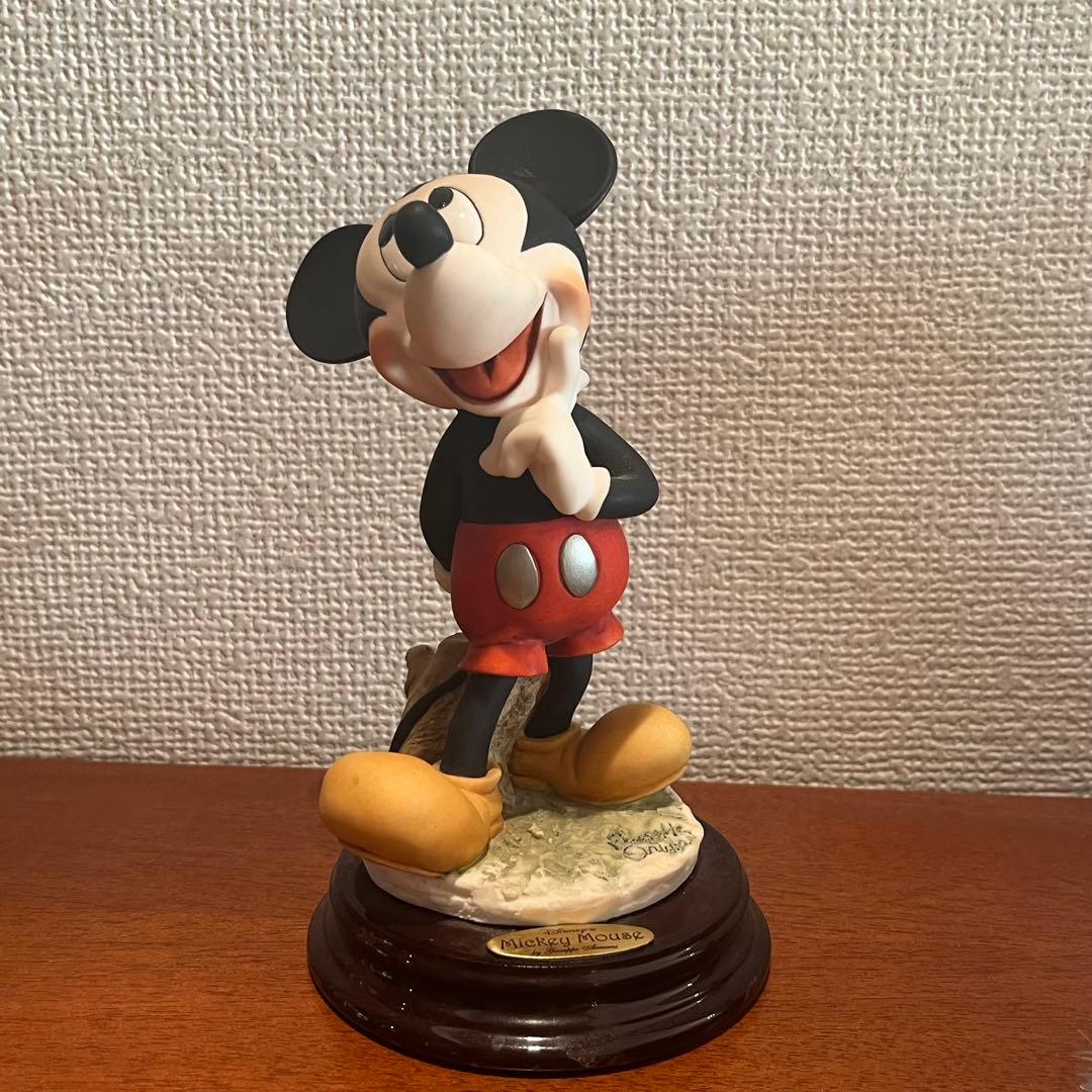 ジョゼッペアルマーニ　ミッキーマウス　ディズニー　陶器　人形　イタリア製　置物