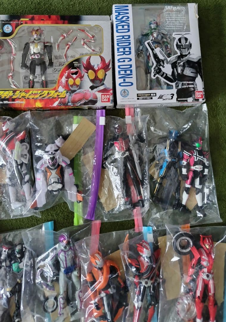 仮面ライダーフィギュア　いろいろたっぷりセット