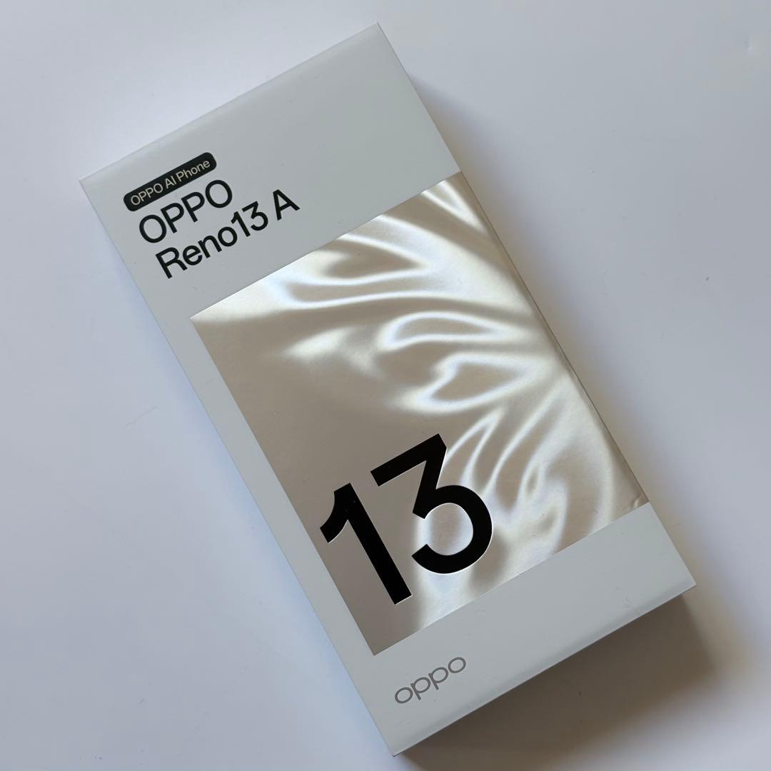 ★新品未使用品★【OPPO Reno13A 128GB ルミナスネイビー　本体】