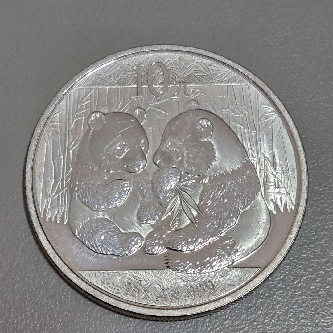 10元 パンダ 銀貨 2009年 天壇