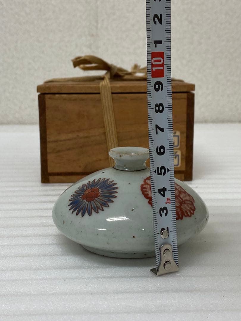 3-3036 平佐赤絵　油壺