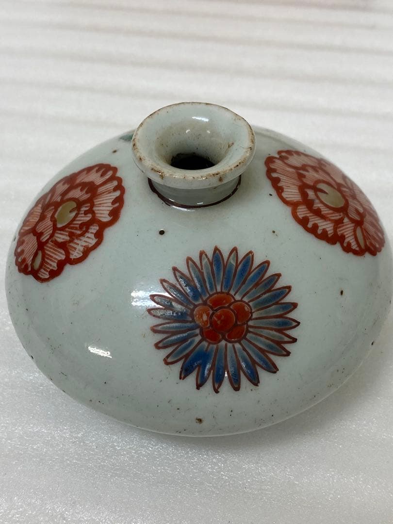 3-3036 平佐赤絵　油壺