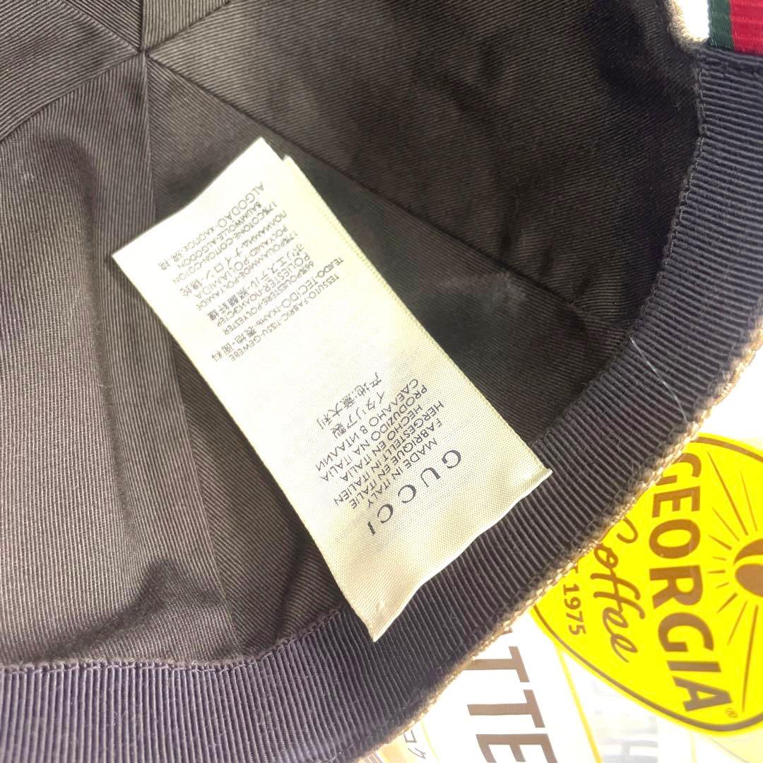 GUCCIキッズGGベースボールキャップキャップ　481774 3HC65グッチ