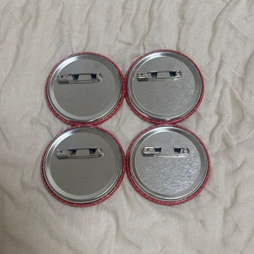 赤髪の白雪姫　缶バッジ　4個セット