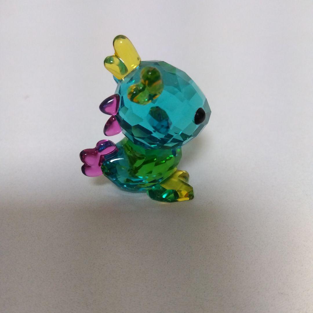 スワロフスキー　竜の置物