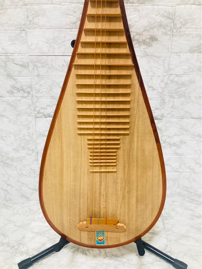 【希少 高級】中国琵琶 ピパ 牡丹牌 上海民族楽器一廠製