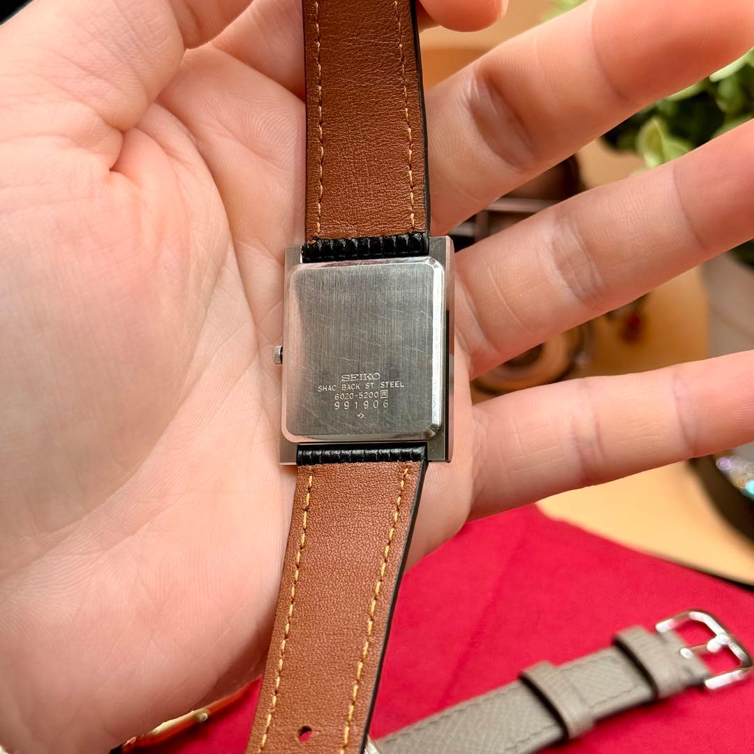 VINTAGE SEIKO 6020-5200 BLACK DIAL 1979年