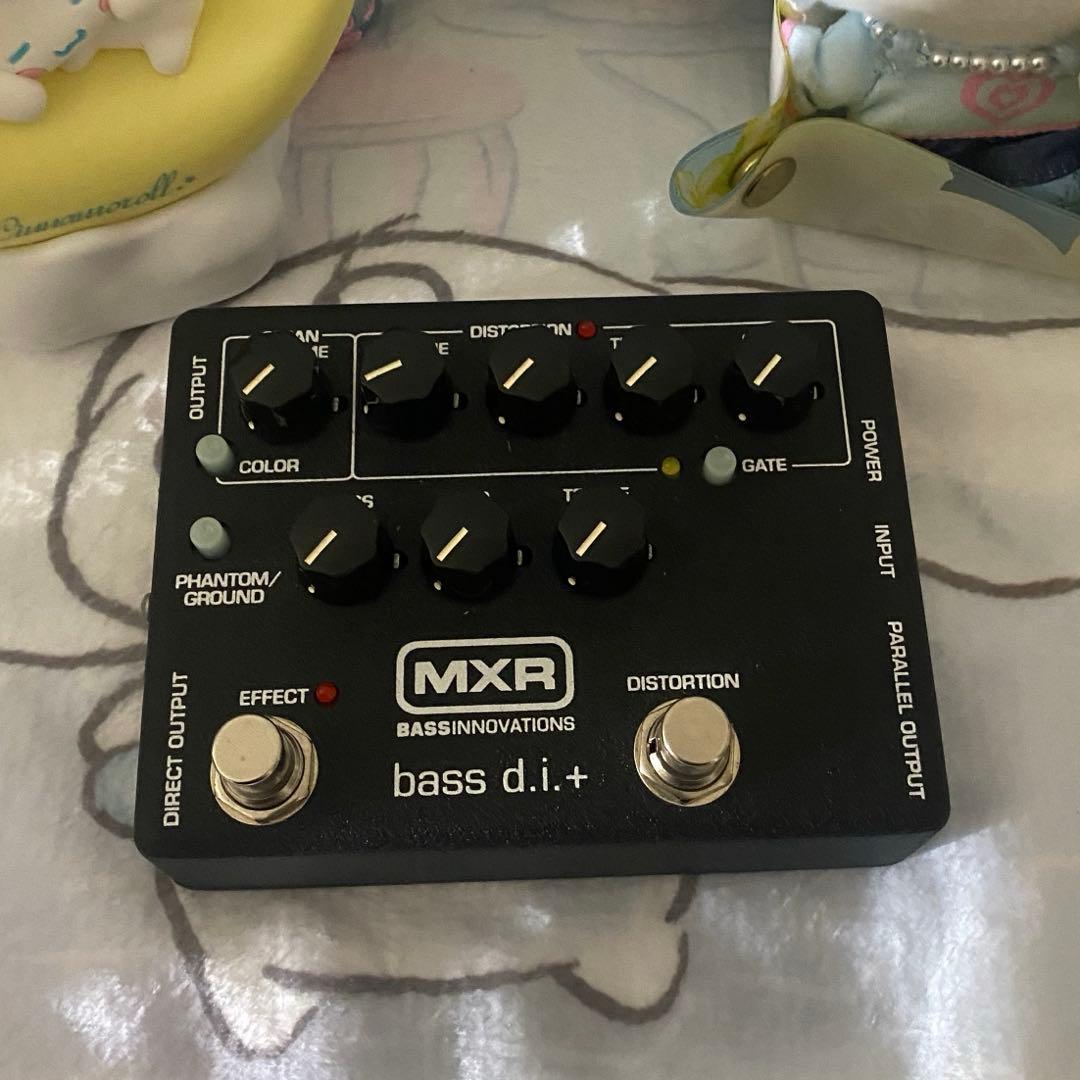 MXR bass d.i.+ ベースエフェクター アダプター付き