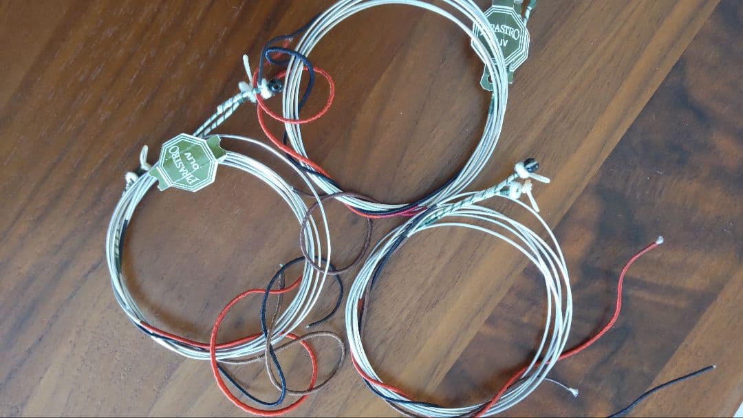 バイオリン弦 オリーブADG線3セット中古