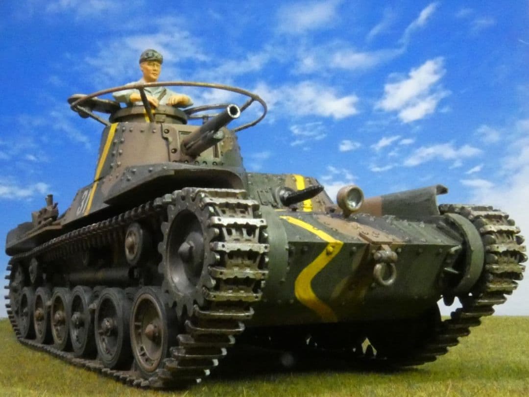 1/35 タミヤ 旧日本陸軍97式中戦車 チハ(完成品)