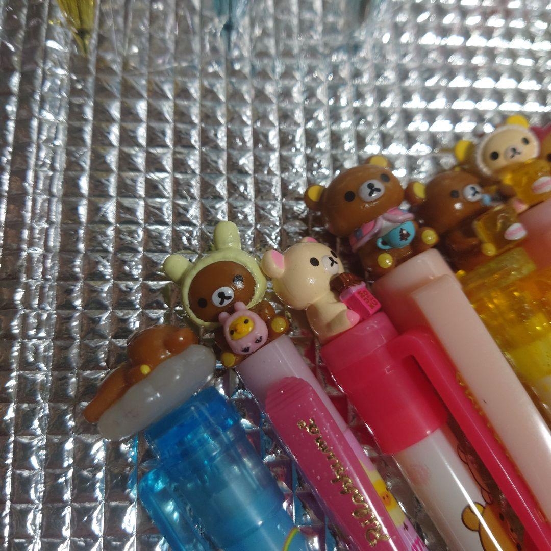 平成レトロ リラックマ マスコット ボールペン シャーペン セット