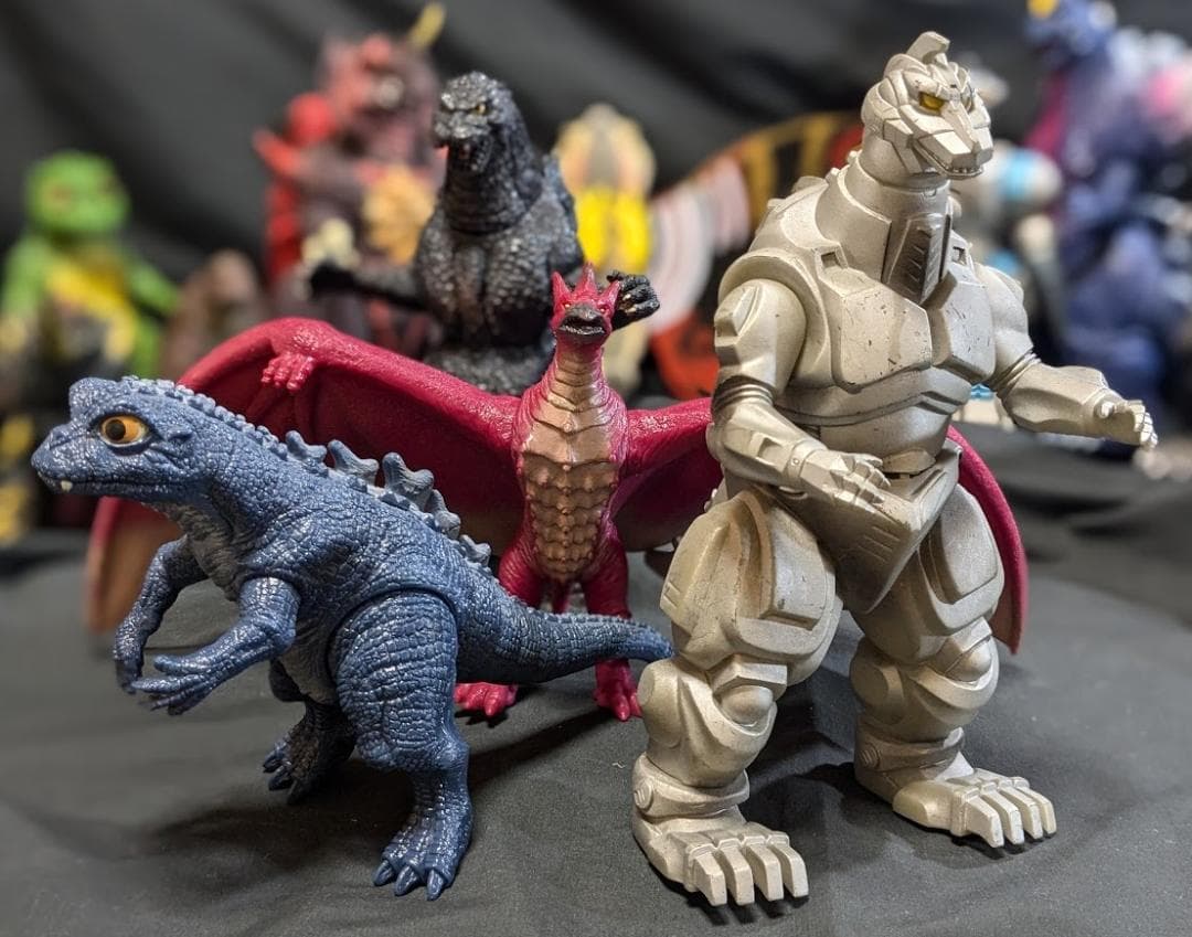 ゴジラ平成ＶＳシリーズ（バンダイ）ソフビフィギュアコンプリート20体セット