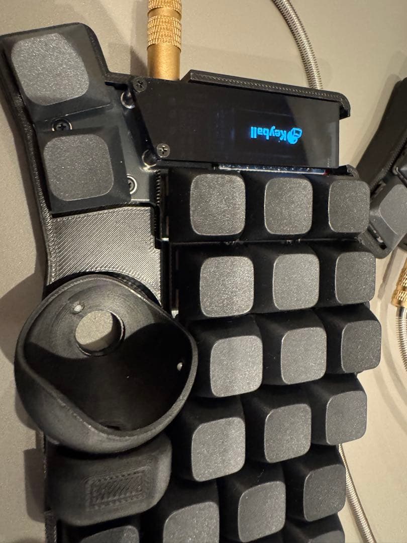 【新品】keyball44 完成品フルセット黒仕様　静音リニア　在庫ラスト！