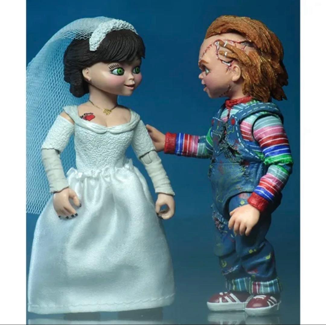 チャッキーの花嫁　アクションフィギュアセット　チャッキー　チャイルドプレイ