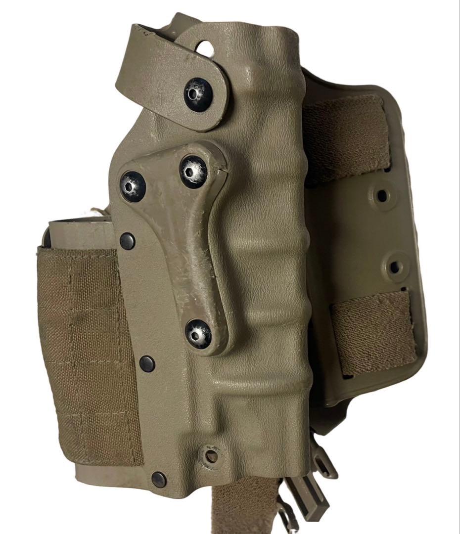 米軍特殊部隊ベレッタ拳銃用サファリランドミリタリータクティカルホルスター希少品