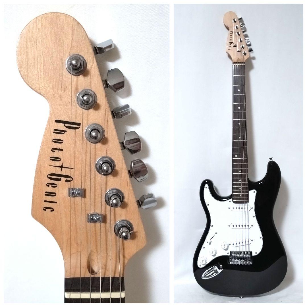 美品　Photogenic　レフティ　ストラトキャスタータイプ　フォトジェニック