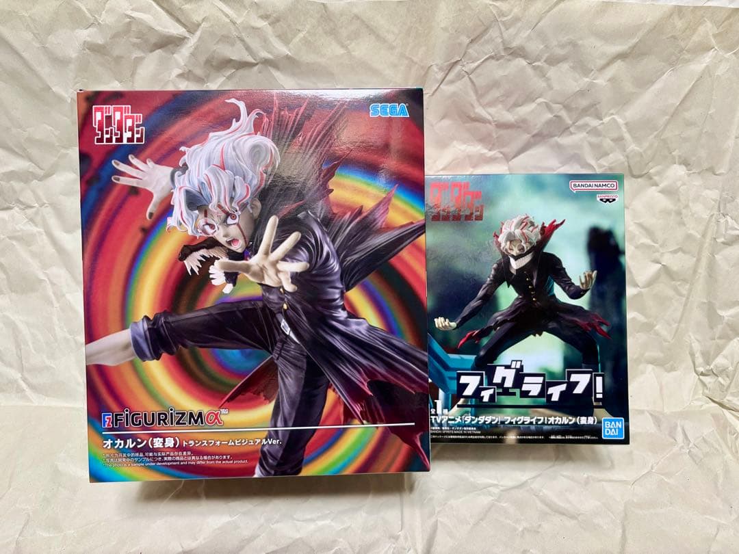 一番くじ ダンダダン オカルン(変身) & モモ & ジジ(変身)　下位賞　他