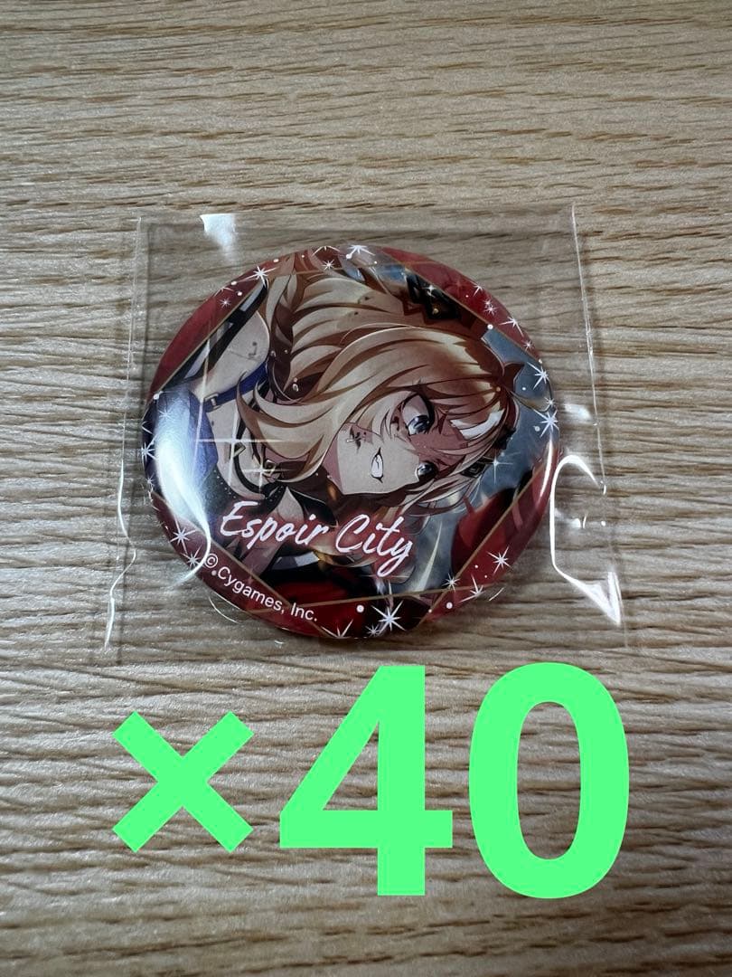 ウマ娘　canバッジ vol.6 40点　エスポワールシチー