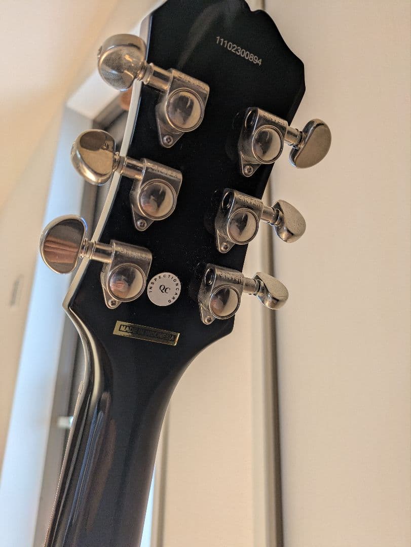 Epiphone SG ブラックエレキギター　レフティ　左利き用