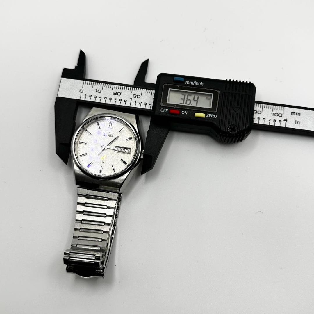 稼働品 新品電池！SEIKO 腕時計エルニクス ELNIX電磁テンプ式/クォーツ