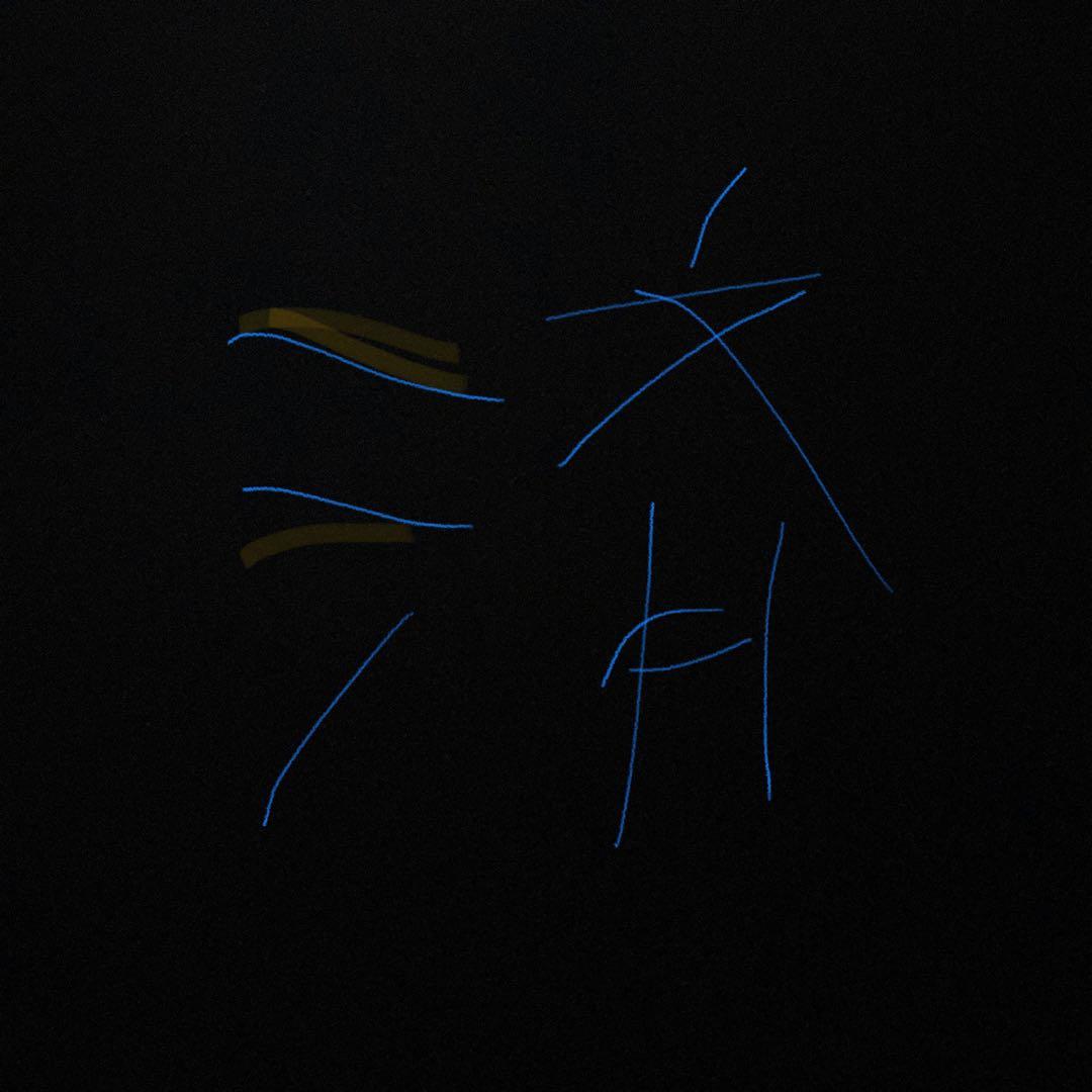 erva ボア•スリングブランケット サイズS ネイビー