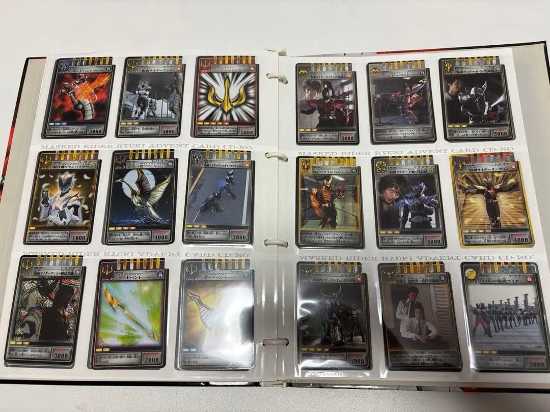 仮面ライダー龍騎 コンプリート カード ファイル アドベントカード