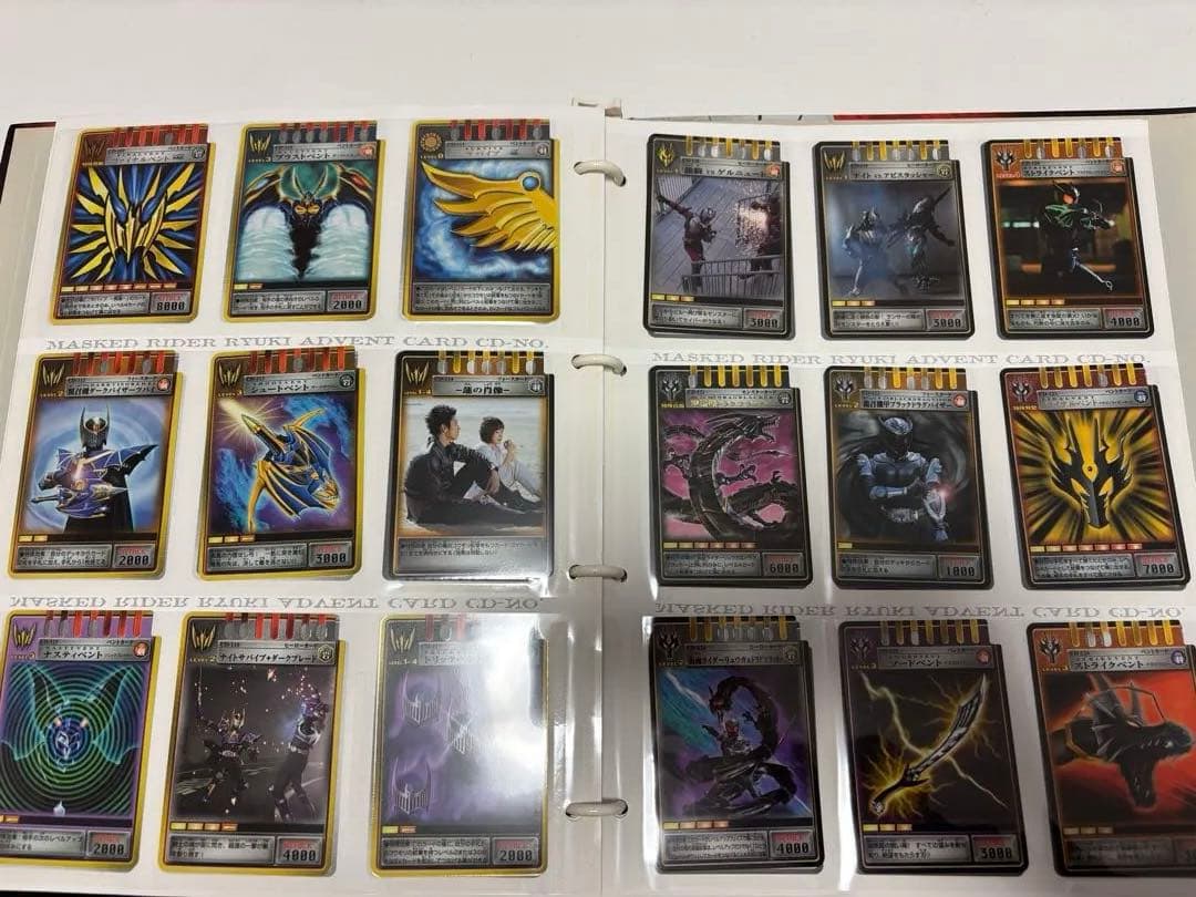 仮面ライダー龍騎 コンプリート カード ファイル アドベントカード