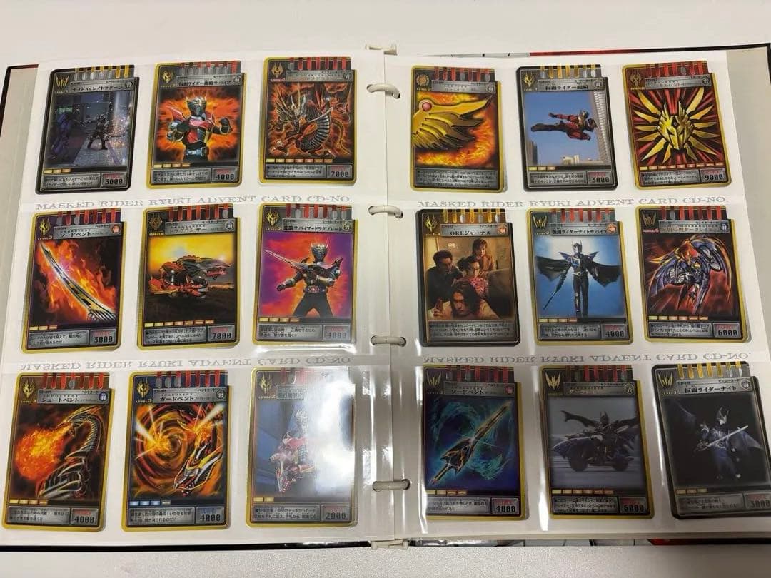 仮面ライダー龍騎 コンプリート カード ファイル アドベントカード