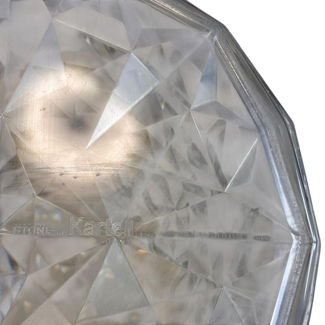 Kartell カルテル STONE ストーン スツール クリスタル
