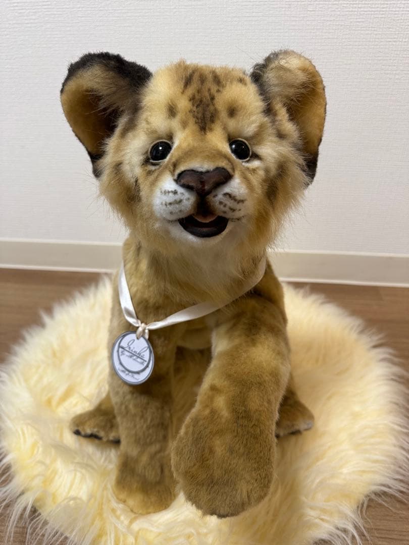 （最終価格）海外作家様作　アートドール　ライオンの子供