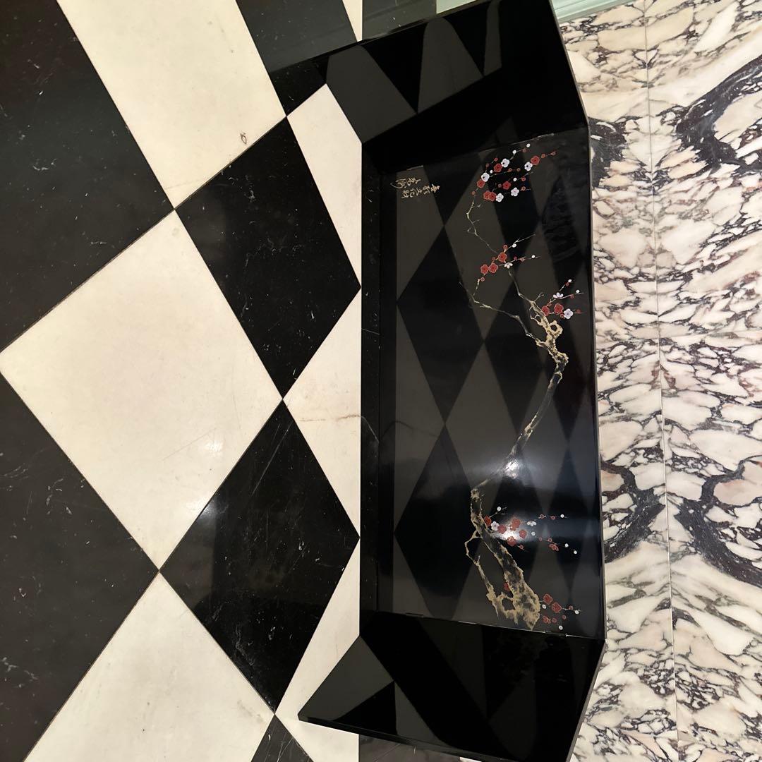 無形文化財　漆屏風