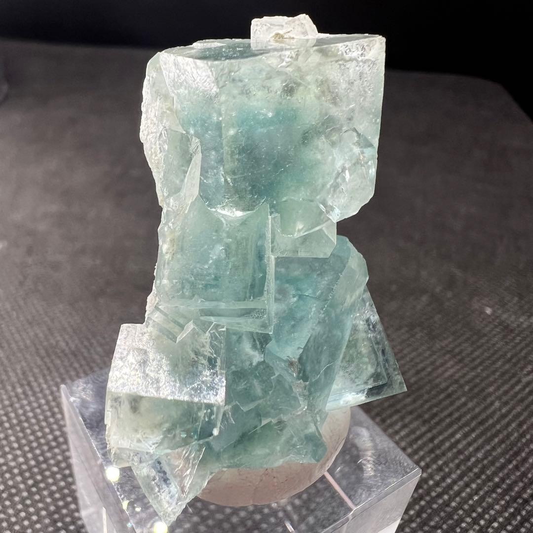 ヤオガンシャン　「白群」ウィンドウ　「白緑」フローライト