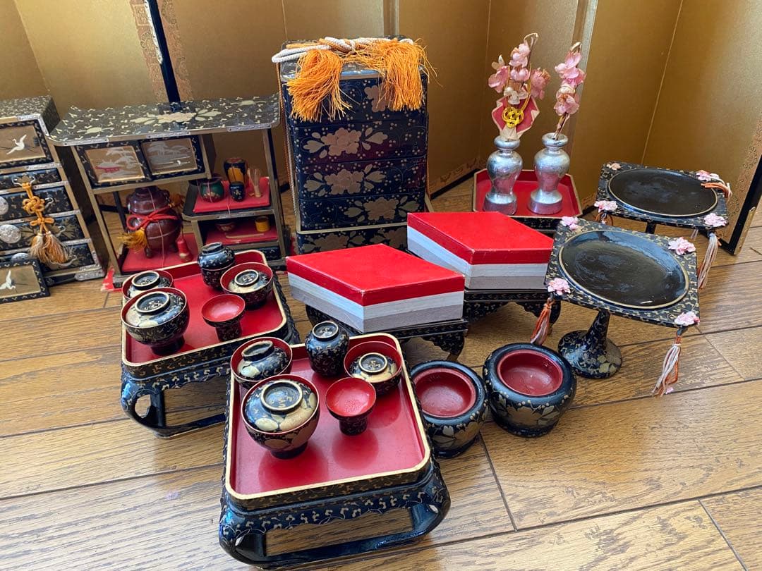 昭和35年生　ひな人形雛祭り　装飾セット