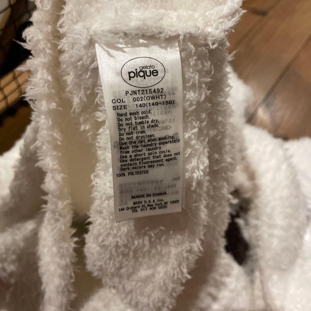 140 150 ジェラートピケ スヌーピー パジャマ　セット