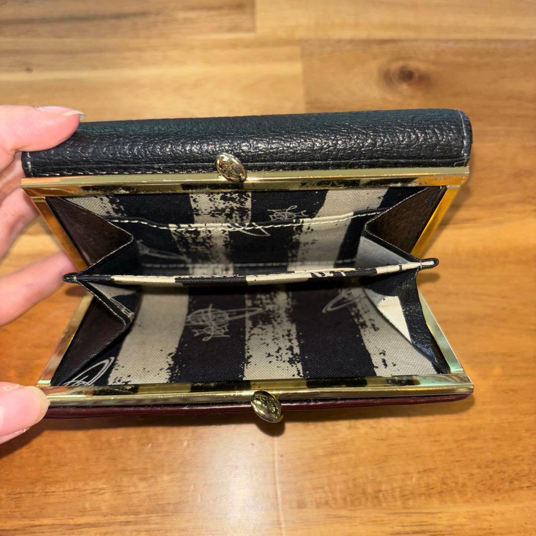 Vivienne Westwood 三つ折り財布　ブラック