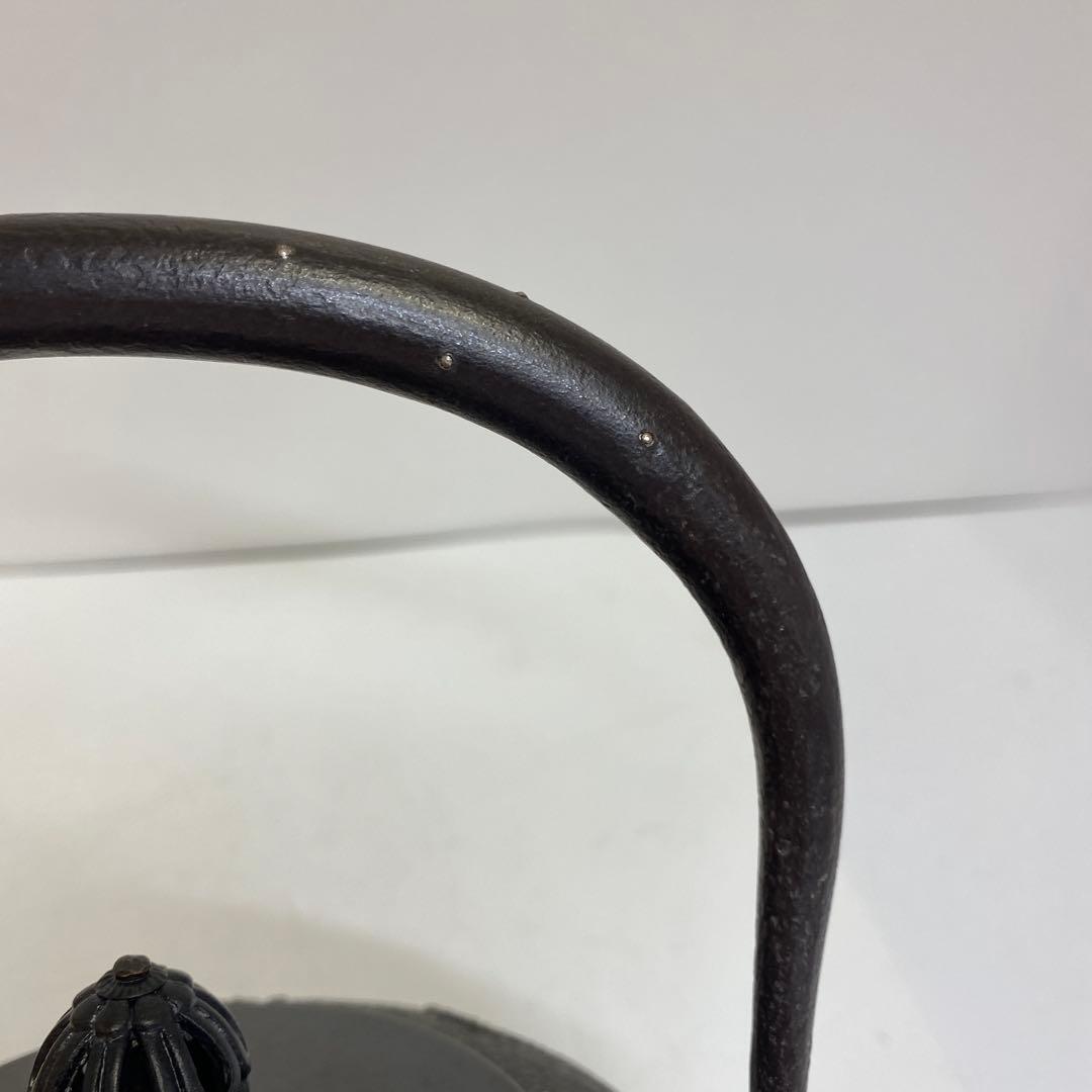 菊池政光　銀露鉄瓶　共箱　1636g トヒト　東さ7-0915①