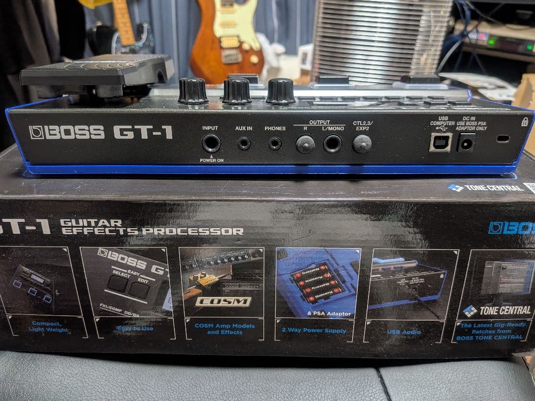 BOSS GT-1 マルチ 教科書＆アダプター付