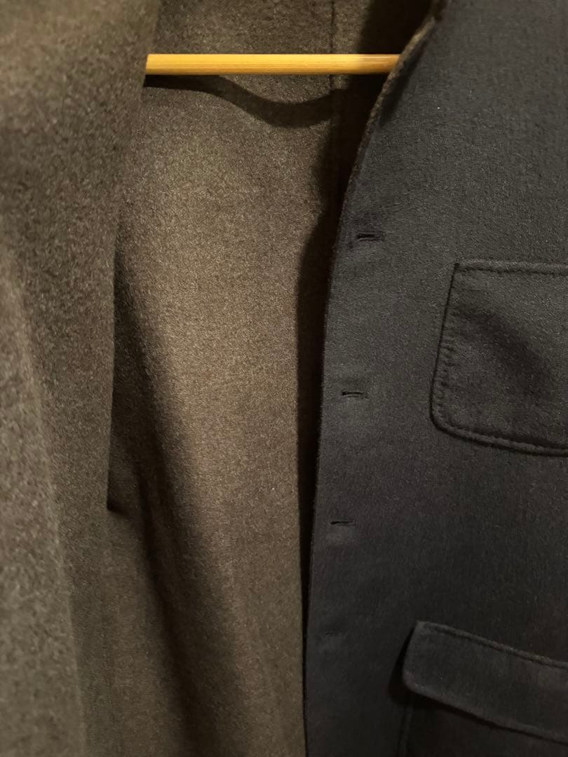 ロロピアーナ カシミヤ100% ダブルフェイス 旧ロゴ フォレスティエール