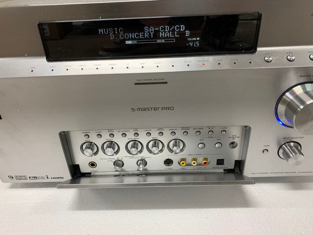 『0071』SONY DA9100ES AVアンプ 7チャンネルデジタルアンプ