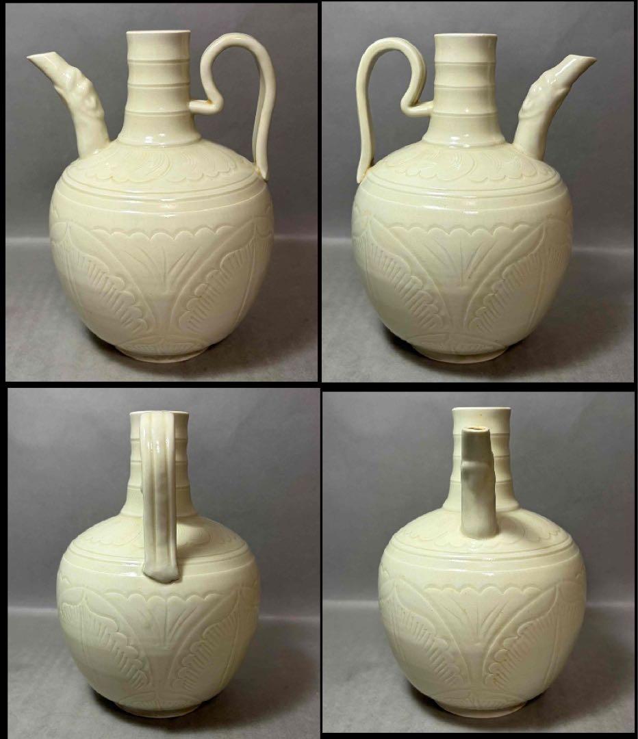 中国 定窯写　水注と温碗　f2251107