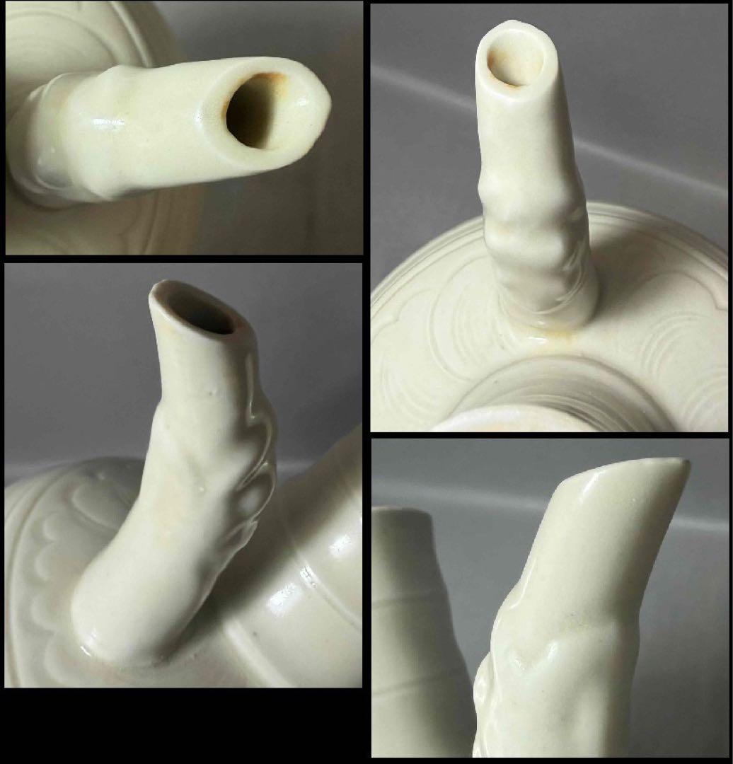 中国 定窯写　水注と温碗　f2251107