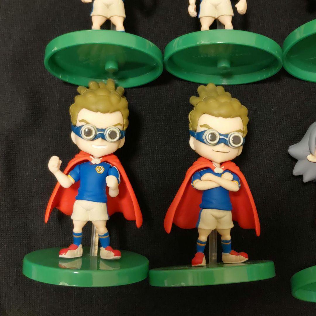 イナズマイレブン フィギュア でふぉめ 円堂 豪炎寺 鬼道 吹雪 タカラトミー