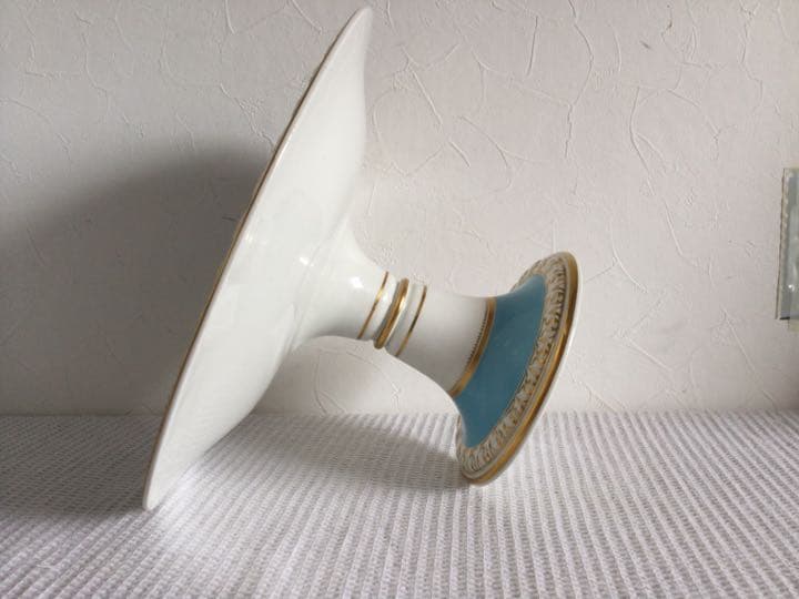 英国アンティーク・ビクトリアン陶器コンポート(イングリッシュ・ローズ)