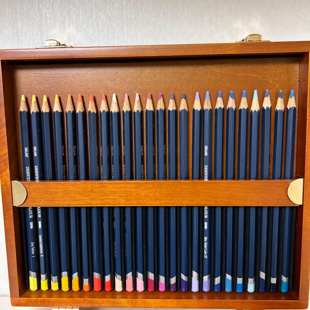 ダーウェント 木箱 ウォーターカラー 48色