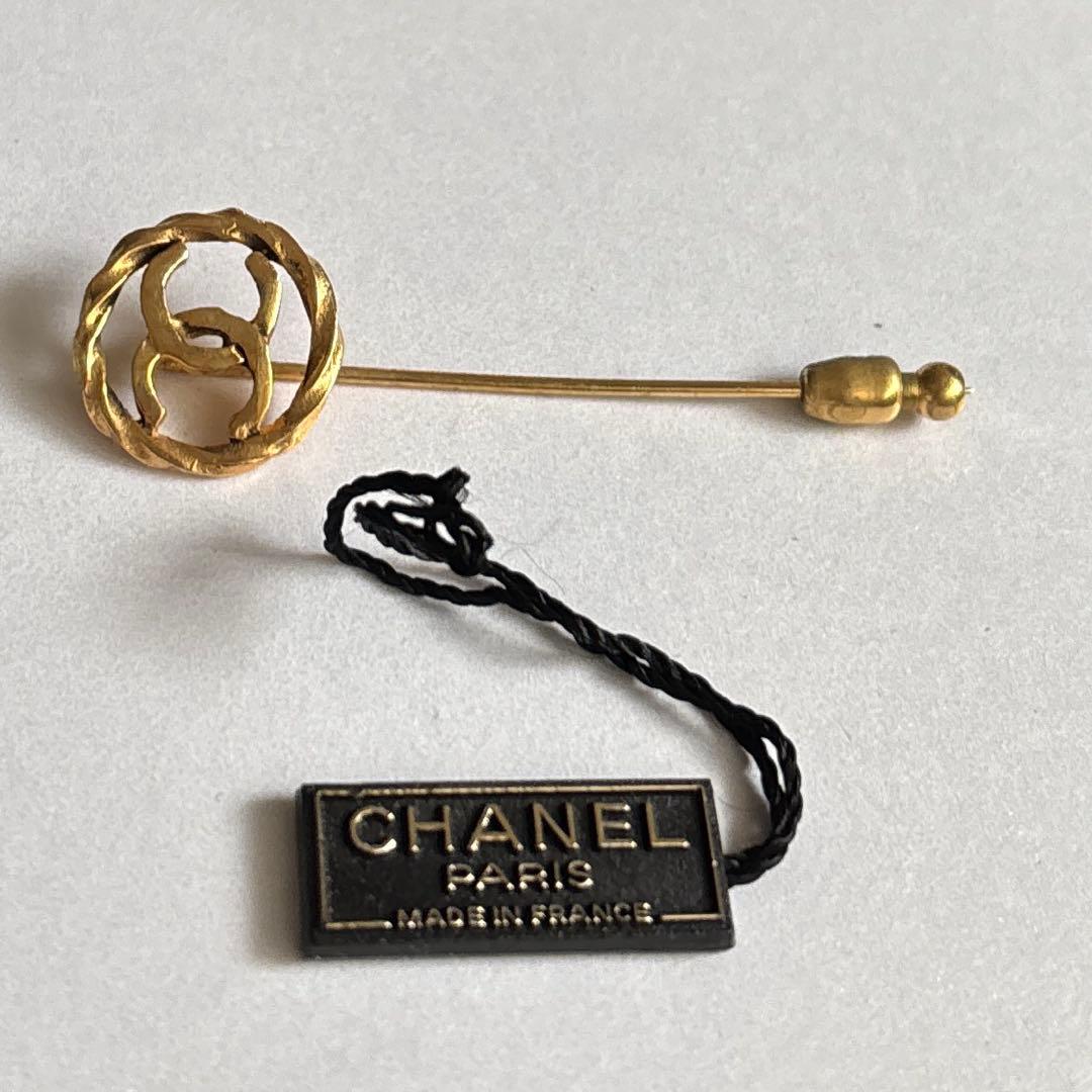 CHANEL レトロ ピンブローチ used