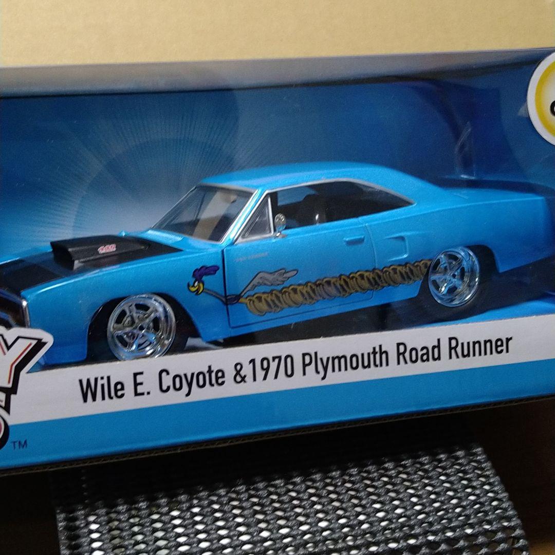 jada toys 1/24 ワイリーコヨーテ ＆ プリムス ロードランナー