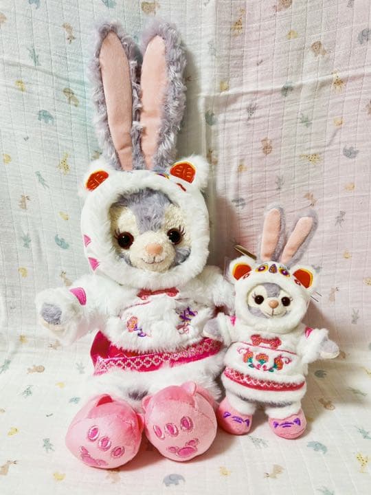 上海ディズニー　ステラルー　SS ぬいぐるみ　キーチェーン　セット
