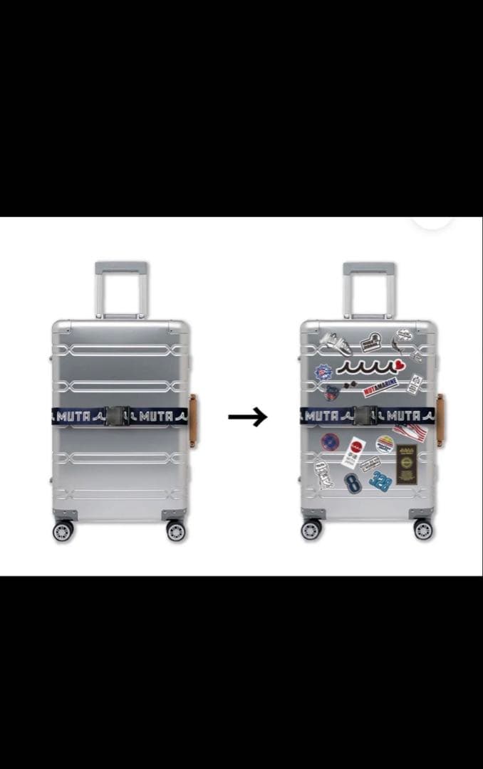 muta MARINE スーツケース　キャリーバック　60L